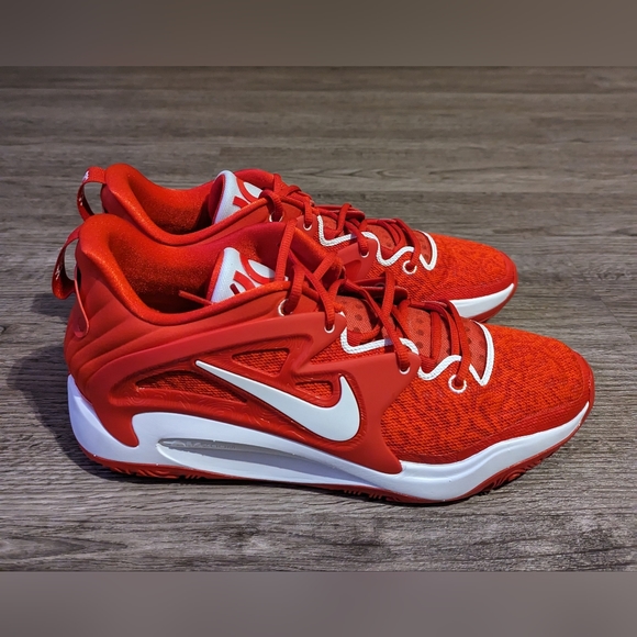 Nike KD 15 Basketball Shoes, Mens Size 15, University Red White TB Promo main image 4